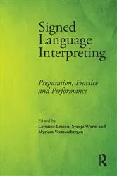 Book cover of Signed Language Interpreting by Unknown