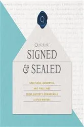 Book cover of Signed & Sealed by Quotabelle