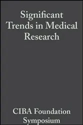 Book cover of Significant Trends in Medical Research by G. E. W. Wolstenholme