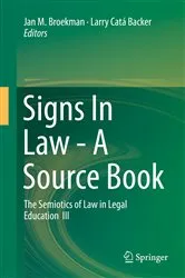 Book cover of Signs In Law - A Source Book by Jan M. Broekman