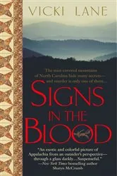Book cover of Signs in the Blood by Vicki Lane