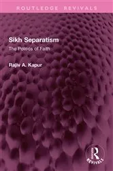 Book cover of Sikh Separatism by Rajiv A. Kapur