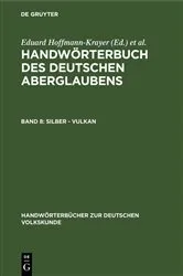 Book cover of Silber - Vulkan by Eduard Hoffmann-Krayer