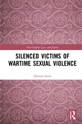 Book cover of Silenced Victims of Wartime Sexual Violence by Olivera Simic