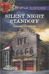 Book cover of Silent Night Standoff by Susan Sleeman