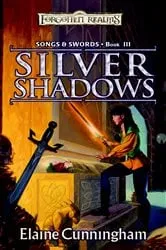 Book cover of Silver Shadows by Elaine Cunningham