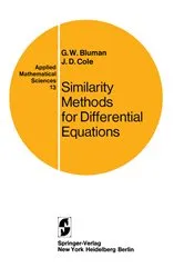 Book cover of Similarity Methods for Differential Equations by Unknown