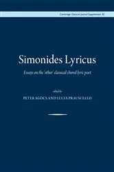 Book cover of Simonides Lyricus by Peter Agócs