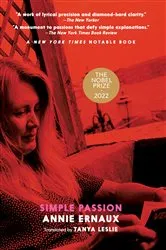 Book cover of Simple Passion by Annie Ernaux
