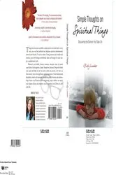 Book cover of Simple Thoughts on Spiritual Things by Katy Lander