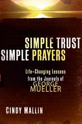 Book cover of Simple Trust, Simple Prayers by Cindy Mallin