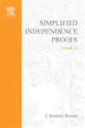 Book cover of Simplified Independence Proofs by J. Barkley Rosser