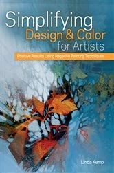 Book cover of Simplifying Design & Color for Artists by Linda Kemp