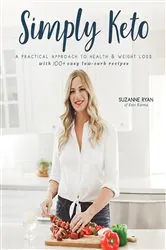Book cover of Simply Keto by Suzanne Ryan