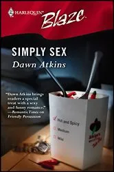 Book cover of Simply Sex by Dawn Atkins