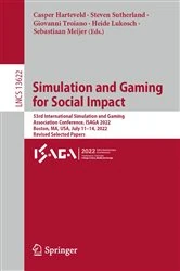 Book cover of Simulation and Gaming for Social Impact by Casper Harteveld