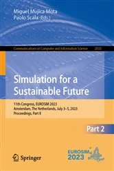 Book cover of Simulation for a Sustainable Future by Miguel Mujica Mota