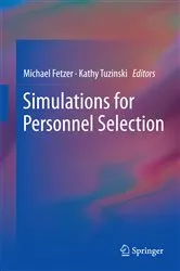 Book cover of Simulations for Personnel Selection by Michael Fetzer