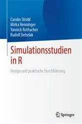 Book cover of Simulationsstudien in R by Carolin Strobl