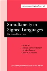 Book cover of Simultaneity in Signed Languages by Unknown