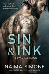 Book cover of Sin and Ink by Naima Simone