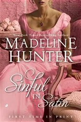 Book cover of Sinful in Satin by Madeline Hunter