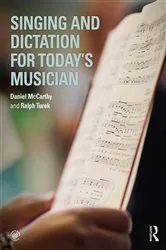 Book cover of Singing and Dictation for Today's Musician by Daniel McCarthy