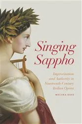Book cover of Singing Sappho by Melina Esse