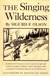 Book cover of Singing Wilderness by Sigurd F. Olson