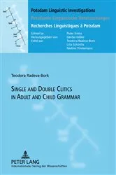 Book cover of Single and Double Clitics in Adult and Child Grammar by Unknown