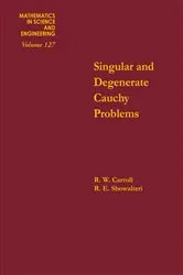 Book cover of Singular and Degenerate Cauchy Problems by R.W. Carroll