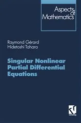 Book cover of Singular Nonlinear Partial Differential Equations by Unknown
