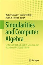 Book cover of Singularities and Computer Algebra by Wolfram Decker