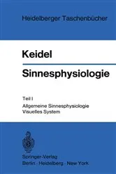 Book cover of Sinnesphysiologie by Wolf D. Keidel