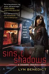 Book cover of Sins & Shadows by Lyn Benedict