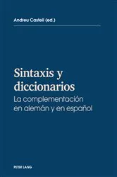 Book cover of Sintaxis y diccionarios by Unknown