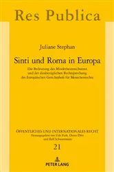 Book cover of Sinti und Roma in Europa by Juliane Stephan