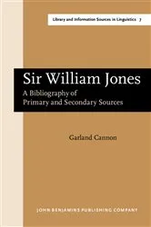 Book cover of Sir William Jones by Garland Cannon