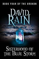 Book cover of Sisterhood of the Blue Storm by David Rain