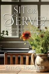Book cover of Sit or Serve? by Brenda Troutman