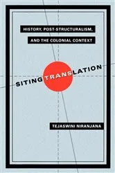 Book cover of Siting Translation by Tejaswini Niranjana