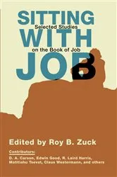 Book cover of Sitting with Job by Roy B. Zuck