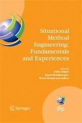Book cover of Situational Method Engineering: Fundamentals and Experiences by Jolita Ralyté