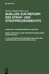 Book cover of Sitzungen vom Dezember 1930–März 1932. Zusammenstellungen der Beschlüsse by Unknown