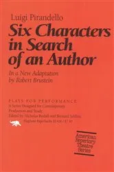 Book cover of Six Characters in Search of an Author by Luigi Pirandello
