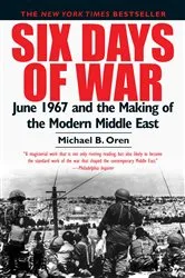 Book cover of Six Days of War by Michael B. Oren