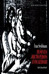 Book cover of Six Sonatas for Two Persons at One Keyboard by Bernard Brauchli