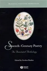 Book cover of Sixteenth-Century Poetry by Gordon Braden