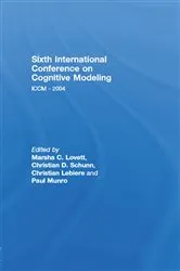 Book cover of Sixth International Conference on Cognitive Modeling by Marsha C. Lovett