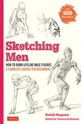 Book cover of Sketching Men by Koichi Hagawa